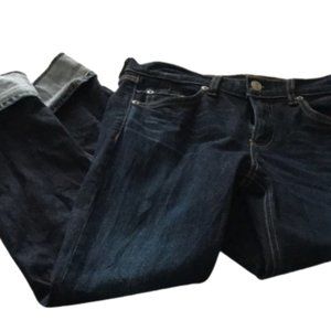 Rag and Bone women’s mid-rise slim fit crop cuffed jeans size 27 EUC